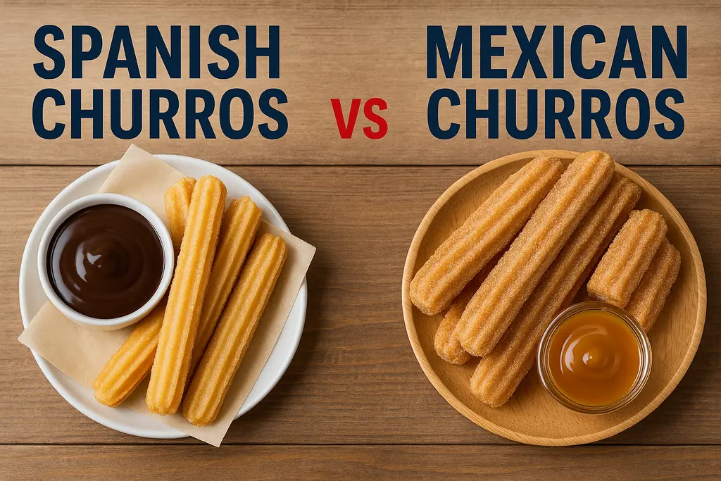Spanish Churro vs Mexican Churros