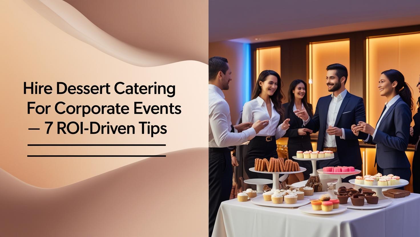 Dessert Catering
